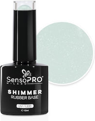Shimmer Rubber Base Sensopro Milano #53 Vanilla...