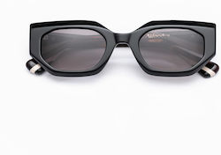 Woodys Barcelona Jasper Слънчеви Очила Черни с Рамка