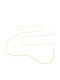 Al'Oro Men's Bicolour Gold 14K Neck Chain Length 40cm