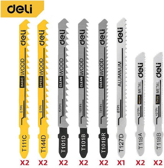Set Blades Jigsaw Dh-qjt015-eh1 15 Pieces
