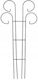 Градинска Опора За Катерливи Растения Декоративна Арка 90x44см Тъмнозелена