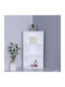 Corner Wall Shelf White 62x35x25cm