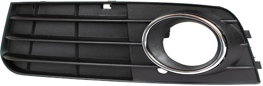 Audi A4 B8 07-11 Halogen Grille In Bumper 3 Beams Chrome Frame Left
