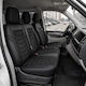 Комплект Калъфи За Автомобил Универсален Panda 2+1 Ткан Eco Кожа Volkswagen Transporter T5 T6 T7 Черен
