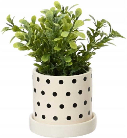 Green Plant In A Pot Artificial Decorative 16x8 Cm