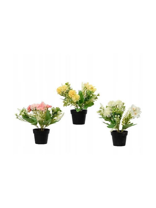 Flowering Plant Pot Decorative Flower 24x18 Cm