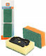 Kitchen Sponge Refill Dishwashing Dispenser 2 Pieces