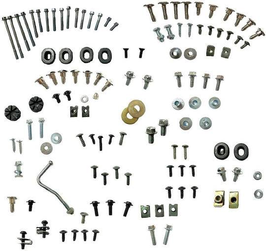 Plastic and Engine Bolts Set Honda Supra Nf100 Indonesia 120427
