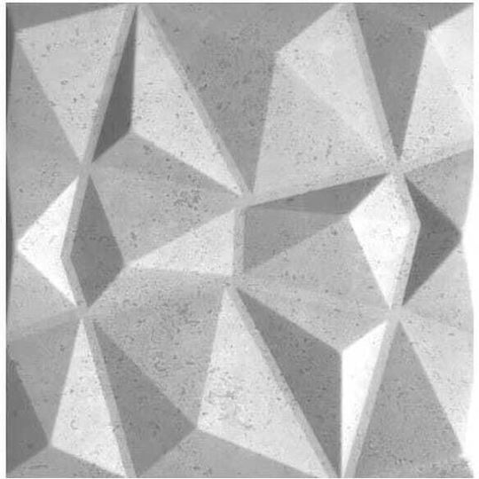 3D Πάνελ Τοίχου με Κόλλα / Αυτοκόλλητο Γκρι 50x50εκ. 8τμχ 3D Πάνελ Τοίχου με Κόλλα / Αυτοκόλλητο Γκρι 50x50εκ. 8τμχ