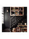 Panouri Decorative 3D Spumă Autoadeziv Negru 35x38cm 10 Bucăți