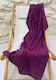 Natural Home Πετσέτα Microfiber Σώματος Μωβ 180x80εκ.