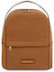 Leather Women's Backpack Tabac Brown