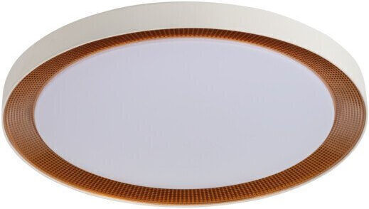 Led Decorative Ceiling Light Anbar Led 37w Cct Br Round Ø55 Max 2170lm 3000-6500k Ip20 I Class White Brown 38930