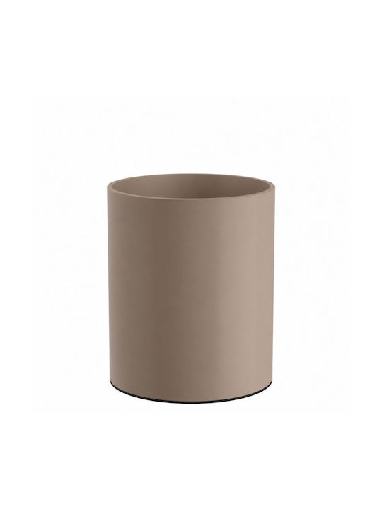 Καλάθι Γραφείου Δωματίου 15 Lit Matt Beige Pam & Co Ø25 X H30 Cm 2531-103