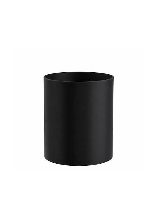 Καλάθι Γραφείου Δωματίου 15 Lit Matt Black Pam & Co Ø25 X H30 Cm 2531-403