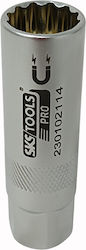 Καρυδάκι Μπουζί Μαγνητικό Πολύγωνο 14 Mm 3/8 Sks Tools 230102114 Καρυδάκι Μπουζί Μαγνητικό Πολύγωνο 14 Mm 3/8 Sks Tools 230102114