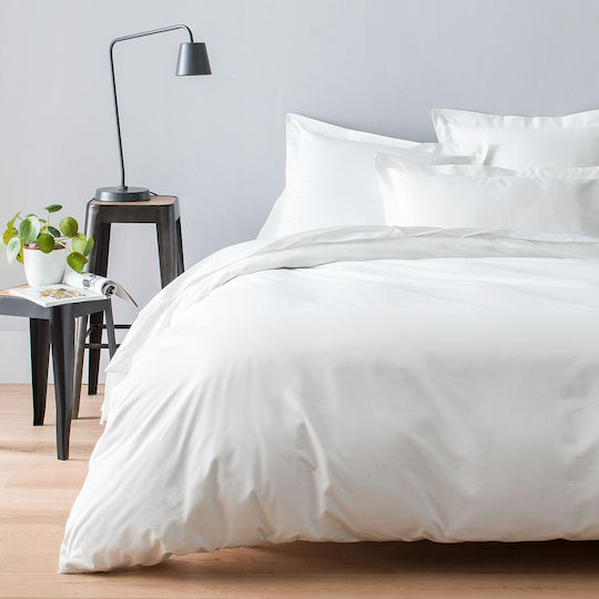Σεντόνι Ξενοδοχείου 240x260 80%cotton 20%polyester Percalle 144tc