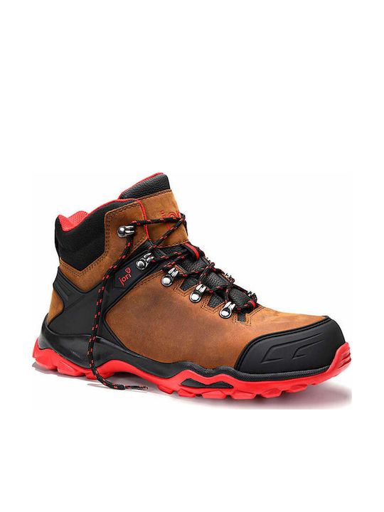 Elten Brown Safety Boot S3S with P, FO, HRO, SR Certification