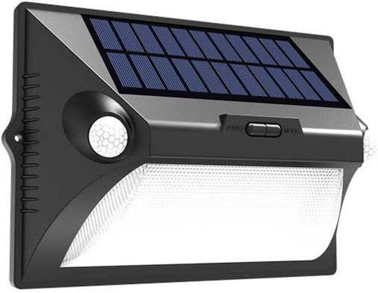 Inlight Wall Mounted Solar Light 10W with Warm White Light 3000K 25.5x25.5x18.1cm