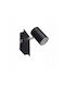 Wall-ceiling Light Gu10 Max 10w Evalo El-1i B-sr Black 35691