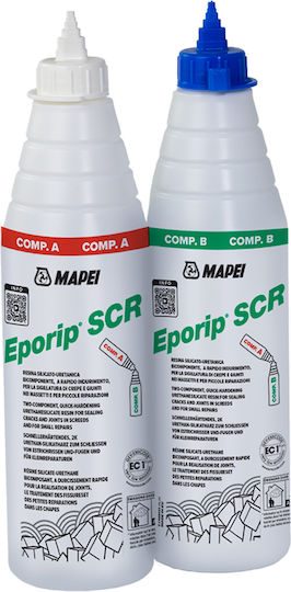 Two-Component Resin For Sealing Cracks Joints Mortars Mapei Eporip Scr 153236