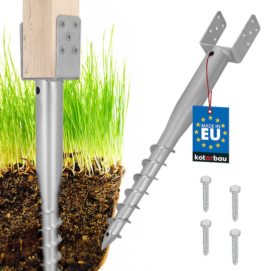 U-post Ground Anchor Steel 101x720 Mm