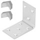 Kotarbau Carpenter's Angle Steel Stainless Galvanized Construction Connector 55 X 45 X 35 Mm Set 25 Pcs