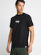 T-shirt Μαύρο