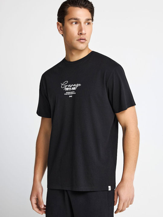 T-shirt Μαύρο