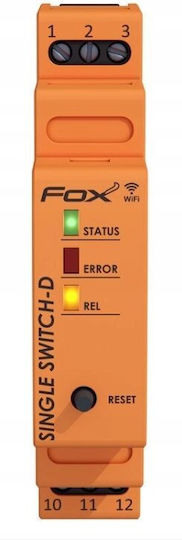 Single Switch Wi-fi Single Relay 230v Din Rail Mount Wi-r1s1-d