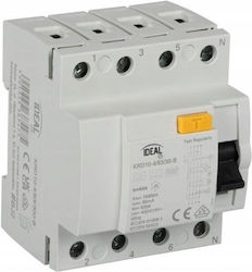 Residual Current Circuit Breaker 4p 63a 0.03a Type B Krd10-4 63 30-b Vde 38541