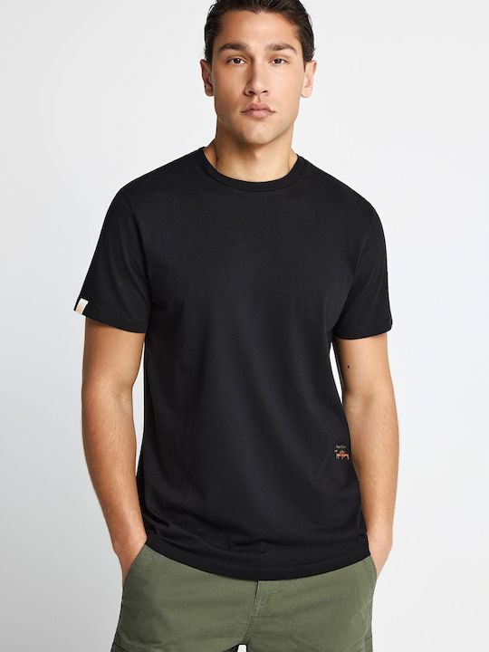 T-shirt Μαύρο