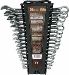 Set Open-end Ring Wrenches 6-24mm 16 Pcs