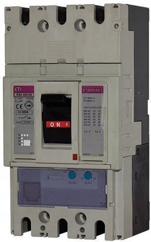 Compact Switch 3p 400a 50ka Thermo-magnetic Trip Eb2 400/3s 004671102