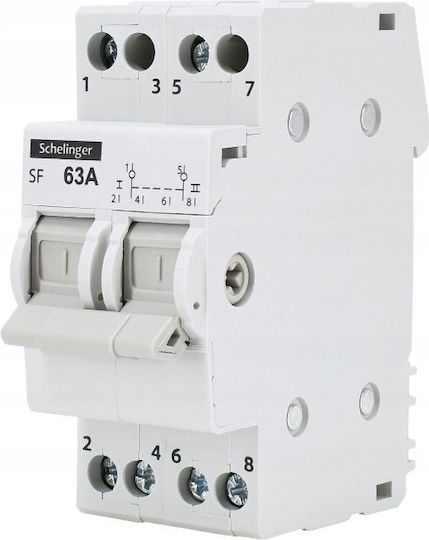 Modular Installation Switch I-0-ii 2p 63a A11-sf-2p-063