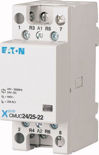 Eaton Modularschalter 25a 3no 1nc 24v Ac Dc Cmuc24/25-31 137400