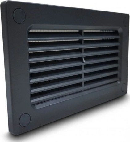 Awenta Flat Duct Cover Awenta Kp120-30gr 60x120mm Graphite