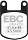 Ebc Brake Pads Fa050 Set 1 Disc