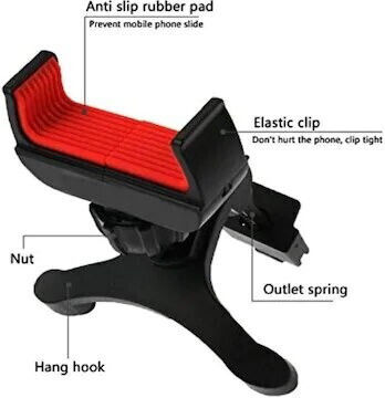 Car Handyhalterung Bk017 Alista Home Schwarz