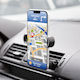Rotating Car Phone Holder Air Vent Universal Clip Black