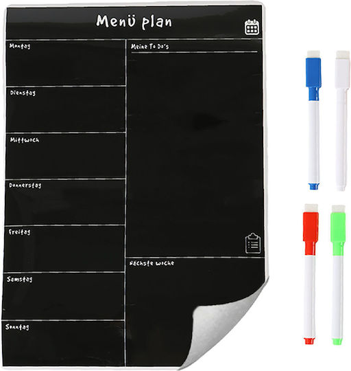 Relaxdays Tablă Magnetică pentru Markere Agățată