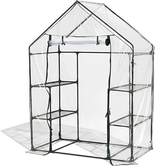 AWTools Seră cu Rafturi 1.4x0.71x1.95m