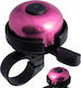 Pink Mini Aluminum Loud Bicycle Bell