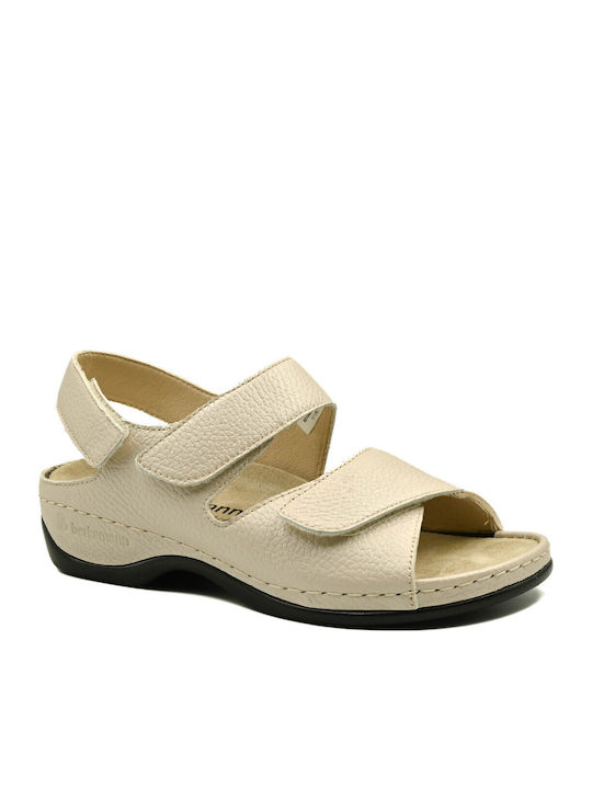 Leather Women's Anatomic Beige Sandals