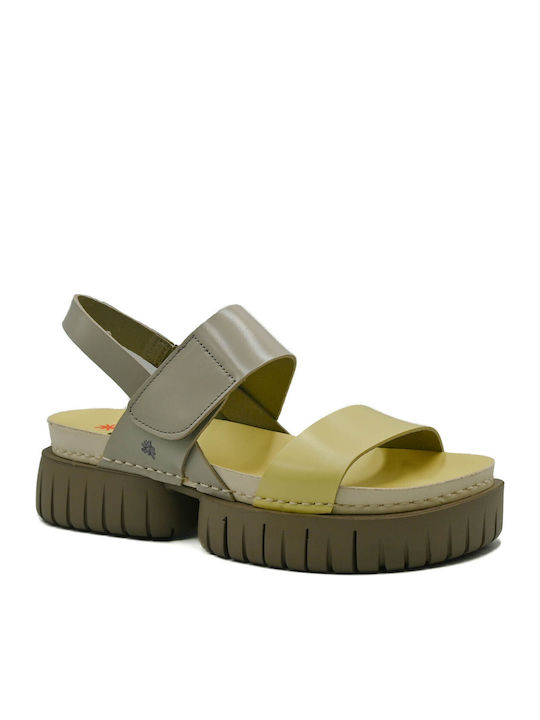 Art Leather Women's Anatomic Yellow Sandals