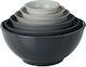 Relaxdays Mixing Bowls Plastic 6 Pieces