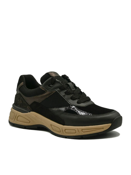Damen Anatomische Sneakers Schwarz