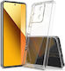 Husă Telefon Flippy Compatibilă Xiaomi Redmi Note 13 4G Husă Tpu Protecție Cameră 1.5 Mm Transparentă