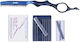 Ysaky Fazy Hair Razor Ξυράφι Μαλλιών Μπλε + 10 Λάμες 507208