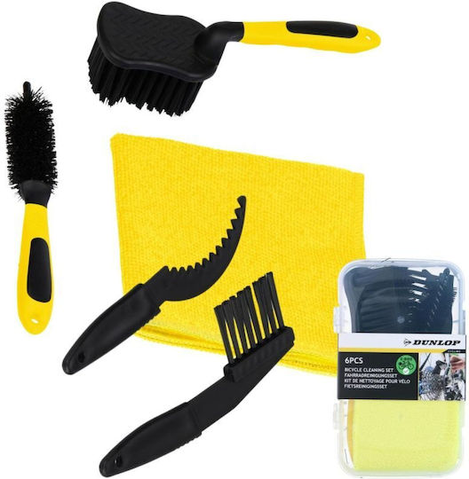 Dunlop 5-piece Bike Cleaning Kit Black
